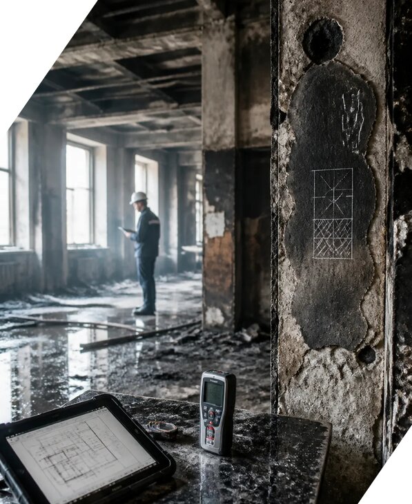 Обследование зданий после пожара в Волгограде от 15587 р. | ЭкспертизаРоссия