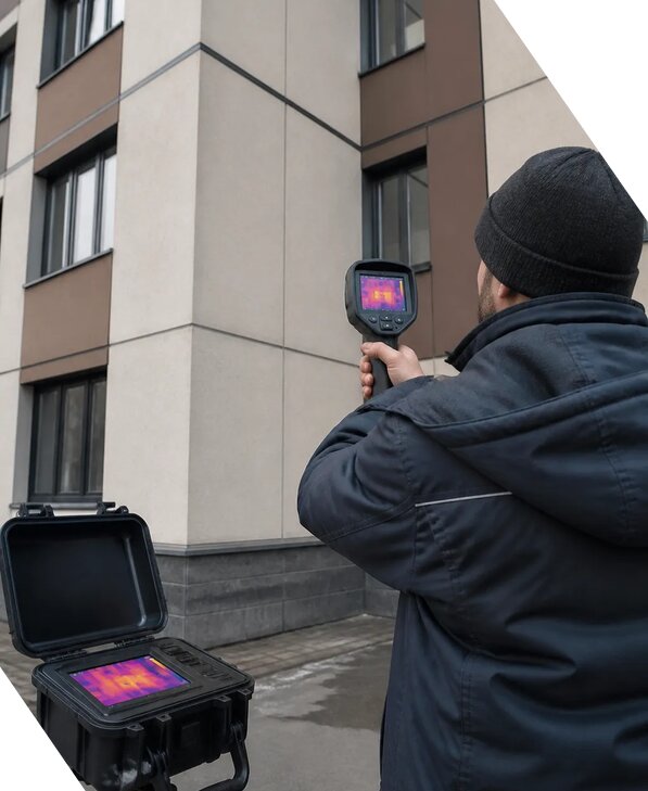 Тепловизионное обследование зданий и сооружений в Волгограде